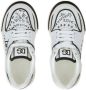 Dolce & Gabbana Kids graffiti-print low-top sneakers White - Thumbnail 4