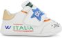 Dolce & Gabbana Kids graffiti-print touch-strap sneakers White - Thumbnail 2