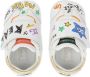 Dolce & Gabbana Kids graffiti-print touch-strap sneakers White - Thumbnail 4