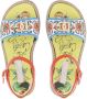 Dolce & Gabbana Kids graphic-print leather sandals Red - Thumbnail 3