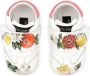 Dolce & Gabbana Kids graphic-print leather trainers White - Thumbnail 4