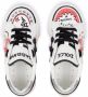 Dolce & Gabbana Kids hand-painted leather sneakers White - Thumbnail 4