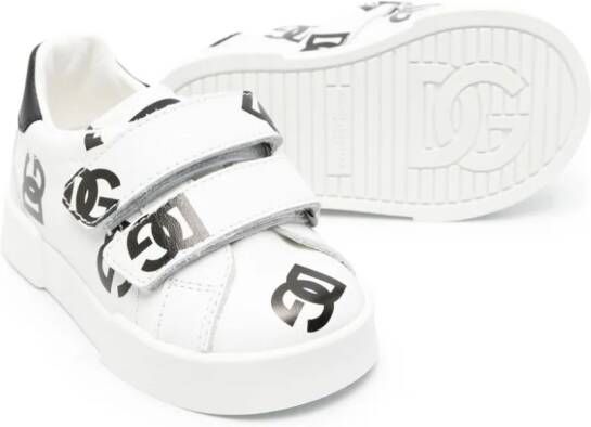 Dolce & Gabbana Kids Havan logo-print sneakers White