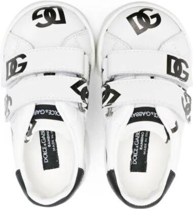 Dolce & Gabbana Kids Havan logo-print sneakers White