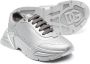 Dolce & Gabbana Kids lace-up low-top sneakers Silver - Thumbnail 2