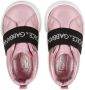 Dolce & Gabbana Kids leather slip-on trainers Pink - Thumbnail 4