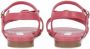 Dolce & Gabbana Kids logo-bow leather sandals Pink - Thumbnail 3