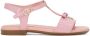 Dolce & Gabbana Kids DG-logo patent leather sandals Pink - Thumbnail 2
