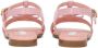 Dolce & Gabbana Kids DG-logo patent leather sandals Pink - Thumbnail 3