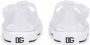 Dolce & Gabbana Kids DG-logo jelly shoes White - Thumbnail 3