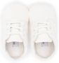 Dolce & Gabbana Kids logo-embroidered leather sneakers White - Thumbnail 3