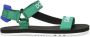 Dolce & Gabbana Kids logo-embroidered touch-strap sandals Green - Thumbnail 2