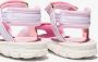 Dolce & Gabbana Kids logo-embroidered touch-strap sandals Pink - Thumbnail 3