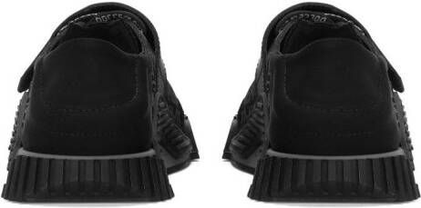 Dolce & Gabbana Kids logo-jacquard low-top sneakers Black