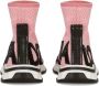 Dolce & Gabbana Kids logo-jacquard sock sneakers Pink - Thumbnail 3