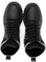 Dolce & Gabbana Kids logo-lettering leather ankle boots Black - Thumbnail 3