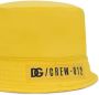 Dolce & Gabbana Kids logo-patch bucket hat Yellow - Thumbnail 2