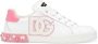 Dolce & Gabbana Kids logo-patch lace-up sneakers White - Thumbnail 2