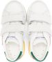 Dolce & Gabbana Kids logo-patch touch-strap leather sneakers White - Thumbnail 3