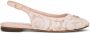 Dolce & Gabbana Kids DG-logo cordonetto-lace slingback sandals Pink - Thumbnail 2
