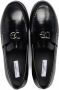 Dolce & Gabbana Kids logo-plaque leather loafers Black - Thumbnail 3