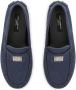 Dolce & Gabbana Kids logo-plaque leather loafers Blue - Thumbnail 4