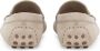 Dolce & Gabbana Kids logo-plaque leather loafers Neutrals - Thumbnail 3