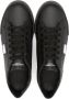 Dolce & Gabbana Kids logo-plaque leather sneakers Black - Thumbnail 3