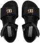 Dolce & Gabbana Kids First Steps patent leather sandals Black - Thumbnail 4