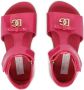 Dolce & Gabbana Kids First Steps patent leather sandals Pink - Thumbnail 4