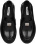 Dolce & Gabbana Kids logo-plaque polished leather loafers Black - Thumbnail 4