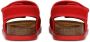 Dolce & Gabbana Kids logo-print flat sandals Red - Thumbnail 3