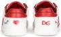 Dolce & Gabbana Kids logo-print lace-up sneakers White - Thumbnail 3