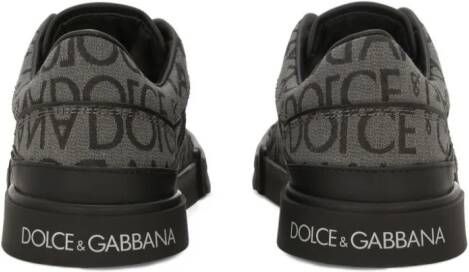 Dolce & Gabbana Kids New Roma low-top sneakers Black