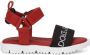 Dolce & Gabbana Kids logo-print open-toe sandals Red - Thumbnail 2