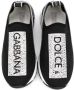 Dolce & Gabbana Kids logo print sneakers Black - Thumbnail 3