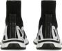 Dolce & Gabbana Kids logo-print sock-style sneakers Black - Thumbnail 3