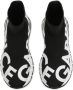 Dolce & Gabbana Kids logo-print sock-style sneakers Black - Thumbnail 4