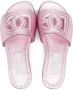 Dolce & Gabbana Kids DG Millenials leather sandals Pink - Thumbnail 3
