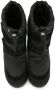 Dolce & Gabbana Kids logo-tape leather snow boots Black - Thumbnail 3