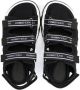 Dolce & Gabbana Kids logo-strap chunky sandals Black - Thumbnail 3