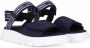 Dolce & Gabbana Kids DG-logo touch-strap sandals Blue - Thumbnail 2