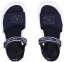Dolce & Gabbana Kids DG-logo touch-strap sandals Blue - Thumbnail 4