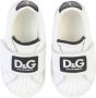 Dolce & Gabbana Kids logo-strap low-top sneakers White - Thumbnail 4