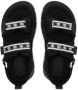 Dolce & Gabbana Kids DG-logo touch-strap leather sandals Black - Thumbnail 4