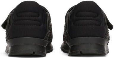 Dolce & Gabbana Kids NS1 logo-print leather sneakers Black