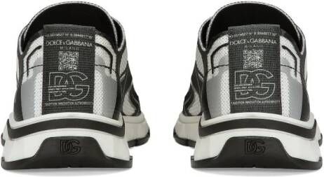 Dolce & Gabbana Kids panelled low-top sneakers Black