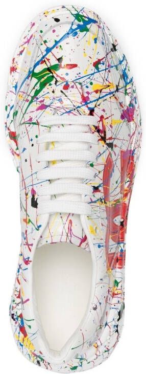 Dolce & Gabbana Kids Pollock lace-up sneakers White