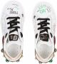 Dolce & Gabbana Kids Portofino DG King leather sneakers White - Thumbnail 4