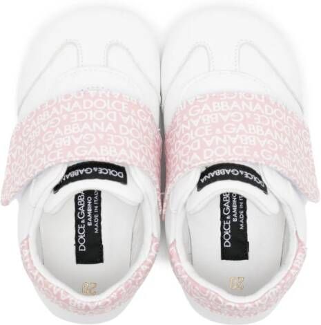 Dolce & Gabbana Kids Portofino leather sneakers White